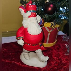 Dept 56 Snowbabies Santa's Reindeer Rides ONLY SANTA, #2070